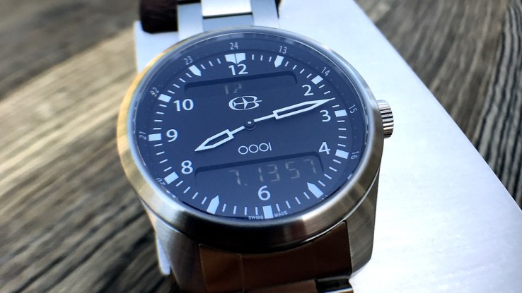 The OOOI Analog is the best of both horological worlds