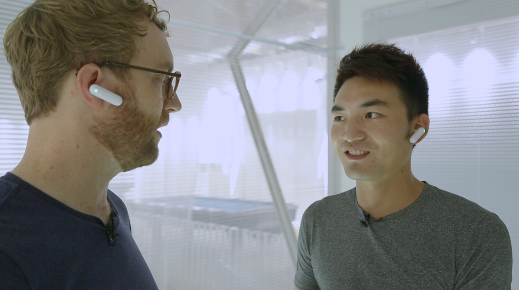 Timekettle’s WT2 real-time translation earpieces enable ordinary conversation across language barriers