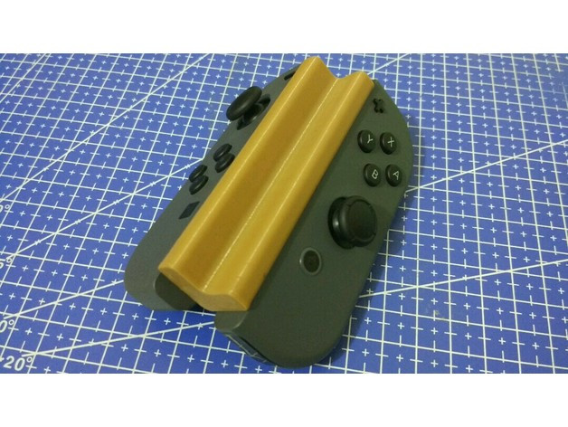 A 3D-printed adapter makes it easier to play the Nintendo Switch one-handed