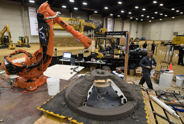 3D-printed space habitats earn $400K in prizes at NASA competition