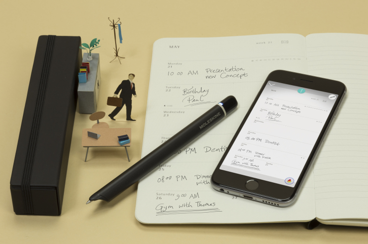 Moleskine’s next paper planner will automatically sync with Google Calendar and Apple’s iCal