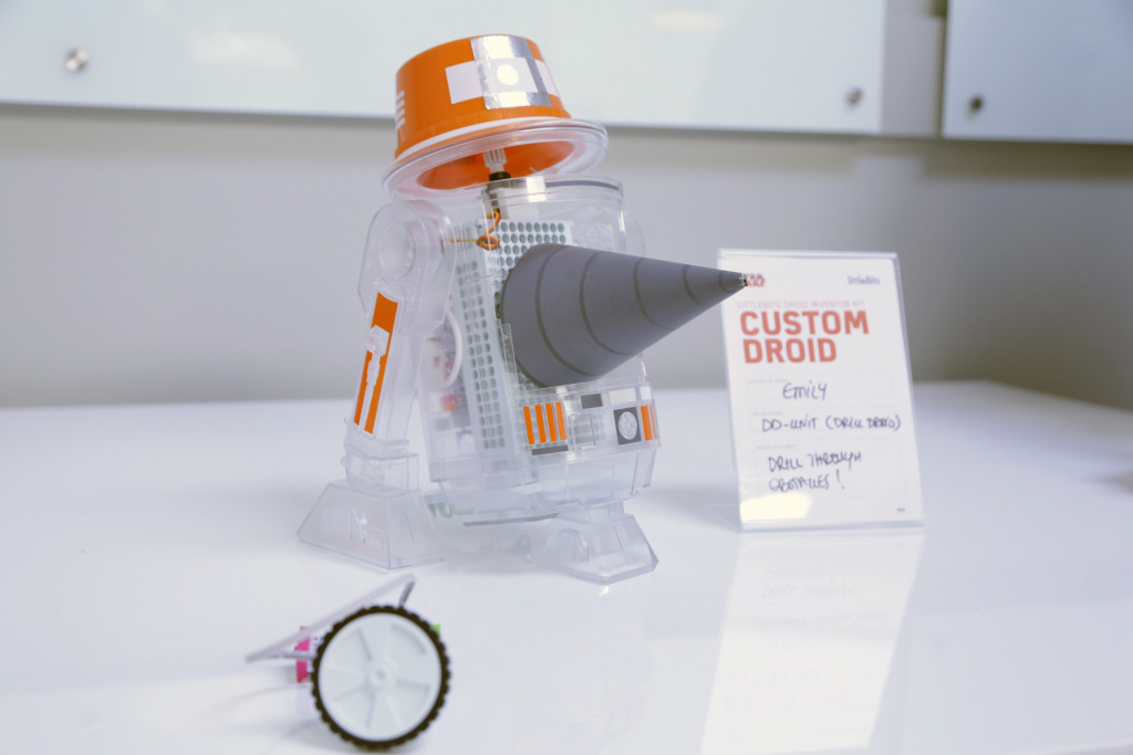 The littleBits Droid Inventor Kit lets you build an R2-D2 of your very own