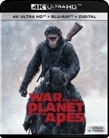 War for the Planet of the Apes 4K Blu-ray