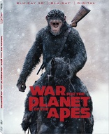 War for the Planet of the Apes 3D Blu-ray