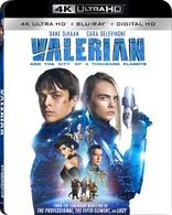 Valerian and the City of a Thousand Planets 4K Blu-ray