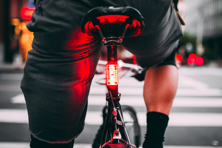 The Lucnt SRL1 is a smart bike light for smarter people