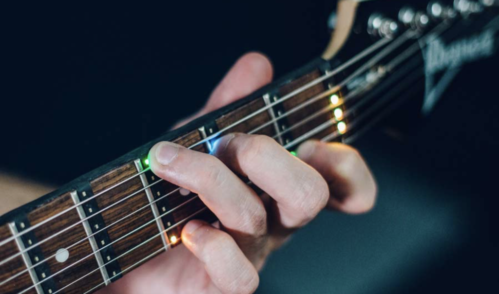 Fret Zealot adds lights and learning to your guitar