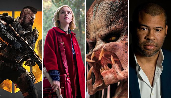 The Den of Geek Podcast: Black Ops 4, Sabrina, Predator, and More