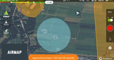 AirMap Launches Real-Time Geofencing Alerts for AirMap for Drones Mobile Application