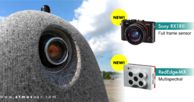 ATMOS UAV Expands its Camera Options and Launches New Software