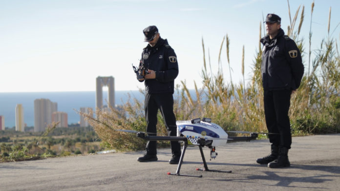 First Long-Endurance Police Drone Takes Off