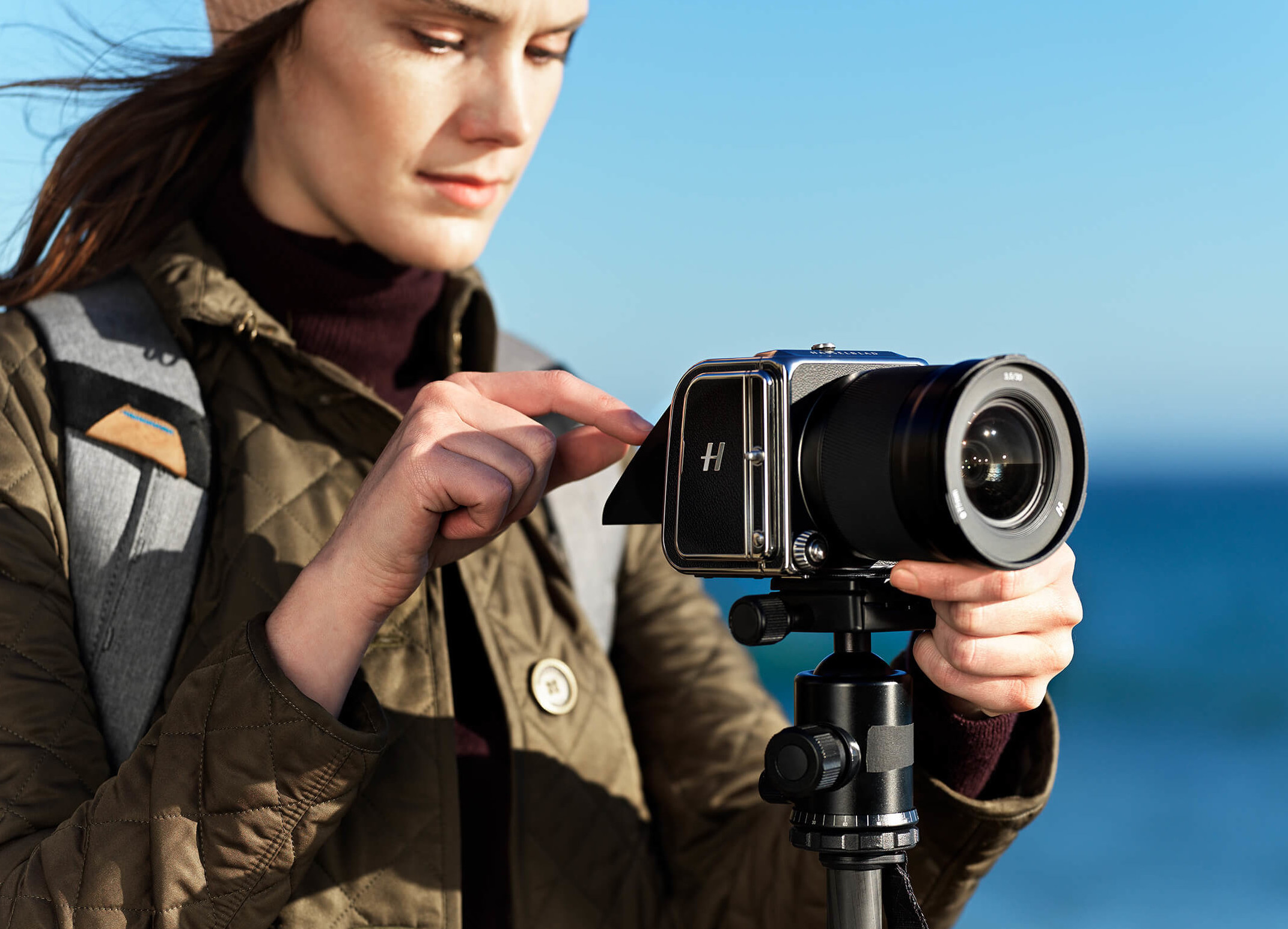 Hasselblad’s new medium format camera is a tiny, beautiful nod to history