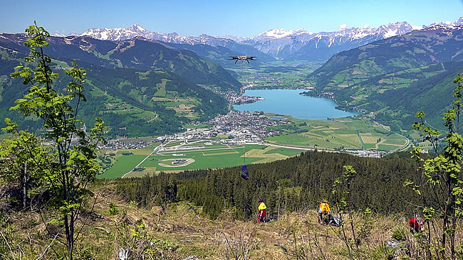Drones Help to Reforest the Austrian Mountains
