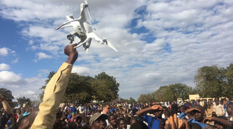 Drones Assisting with Humanitarian Aid Efforts