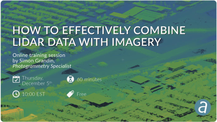 Webinar: How to Effectively Combine LiDAR Data with Imagery
