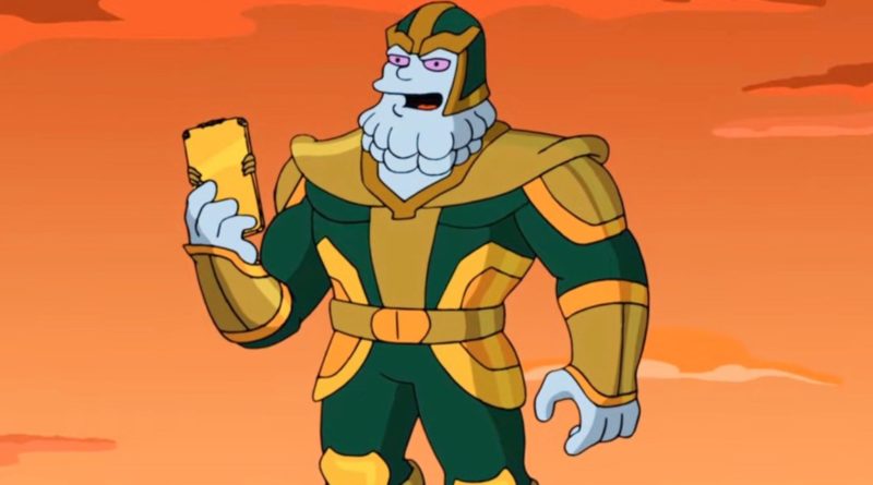 The Simpsons Turns Marvel's Kevin Feige Into the New Thanos