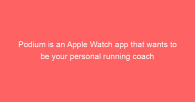 Podium is an Apple Watch app that wants to be your personal running coach
