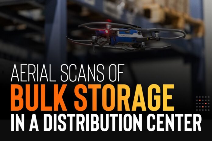 Aerial Scans Of Bulk Storage In A Million Square Foot Appliance Distribution Center