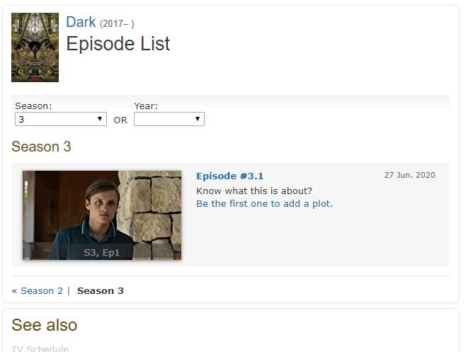 ‘Dark’ Season 3 Reportedly Set for June 2020 Release on Netflix