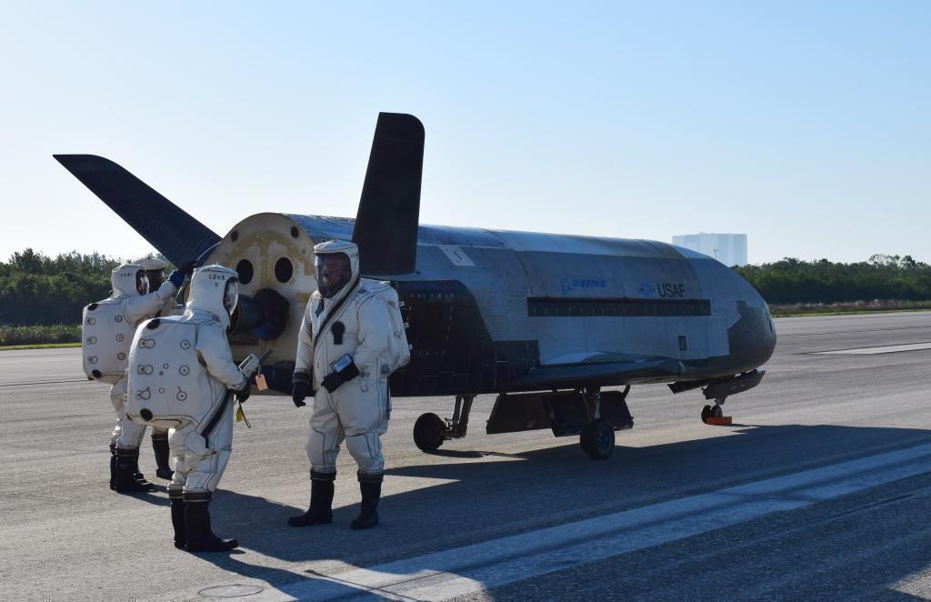 Air Force gives a rare look at the research going to orbit in its X-37B spaceplane