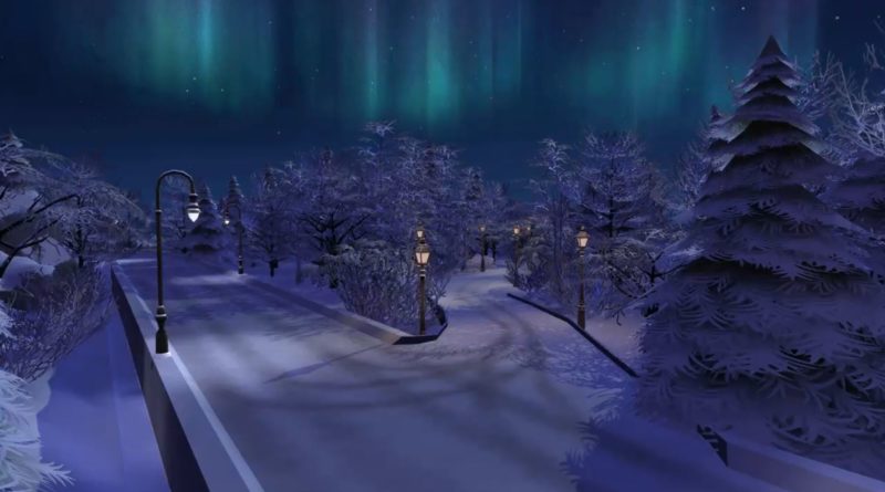 The Sims 4 Eco Lifestyle: Aurora in Winter Preview