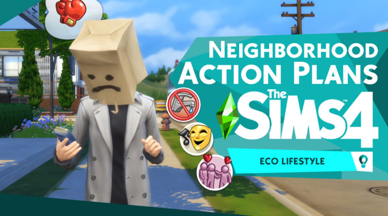 The Sims 4 Eco Lifestyle: Controlling Your Neighborhood with N.A.P. Feature