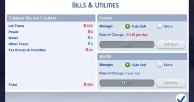 The Sims 4 is getting a revamped Bills & Utilities System