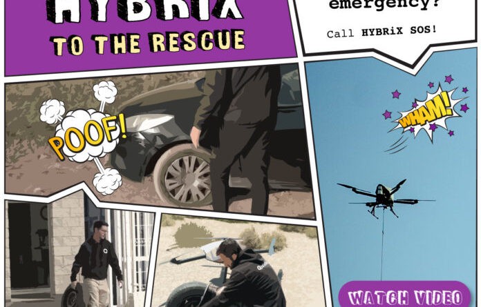 HYBRiX Drone to the Rescue