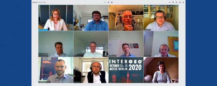 The first virtual Round Table for INTERGEO 2020: Our time has come!