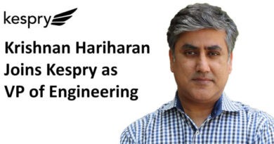 Kespry Appoints Krishnan Hariharan as Vice President of Engineering