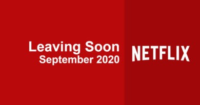 Movies & TV Series Leaving Netflix in September 2020