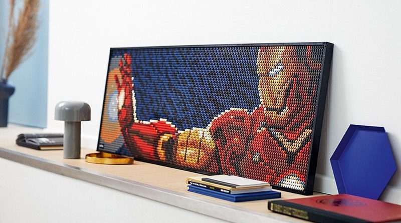 LEGO Unveils New LEGO Art Line With Marvel Studios’ Iron Man