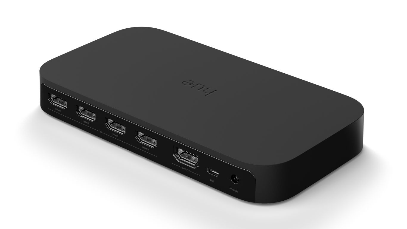 The Philips Hue Play HDMI Sync Box makes any home theater a bit more theatrical