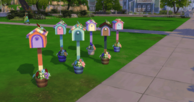 The Sims 4 Nifty Knitting: Knittable Objects Overview