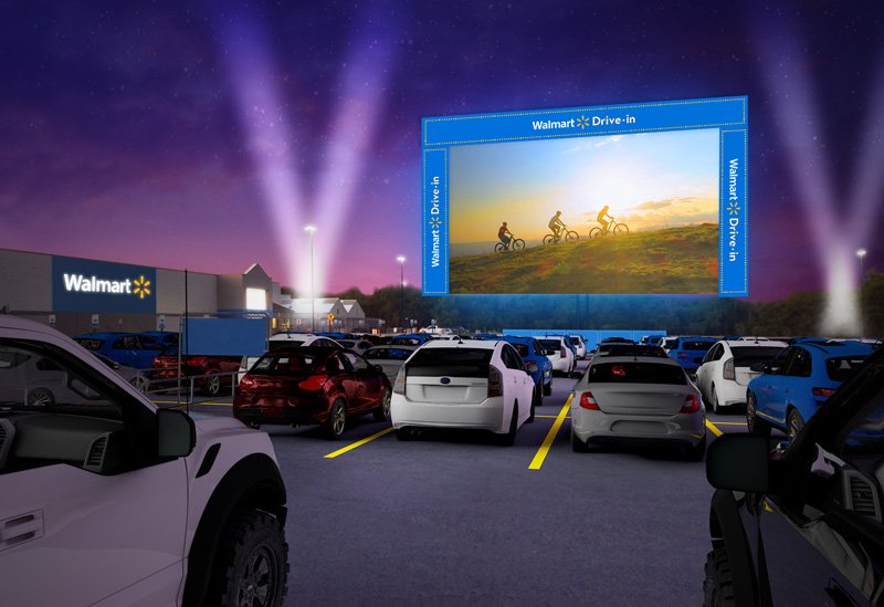 Walmart Drive-in to Feature E.T., Iron Giant & Other Classics