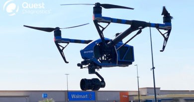 DroneUp, Walmart, and Quest Diagnostics Pilot Drone COVID-19 At-Home Self-Collection Kit Delivery in North Las Vegas