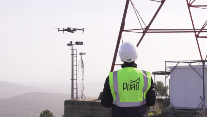 Pix4D and SAP start a joint innovation project for the 3D inspection of transmission masts