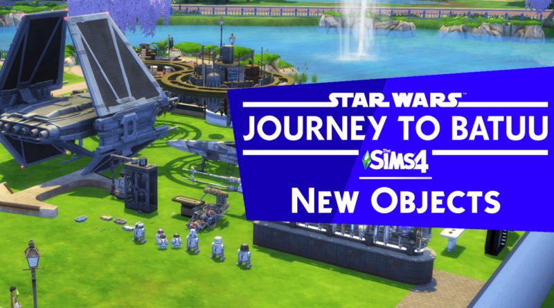 The Sims 4 Star Wars: Journey to Batuu Full Build Objects Overview (Video)