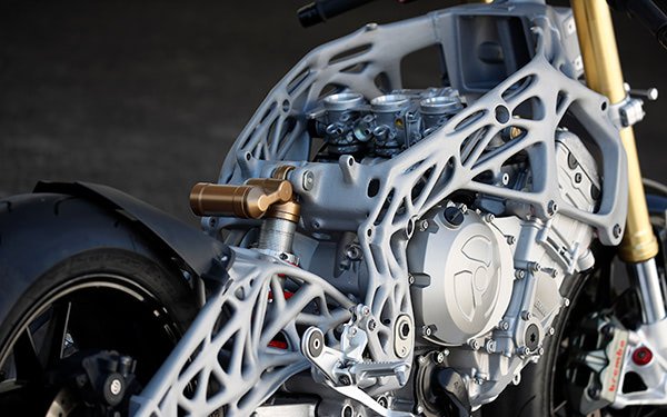BMW 3D Printing Superbike Components at the Track