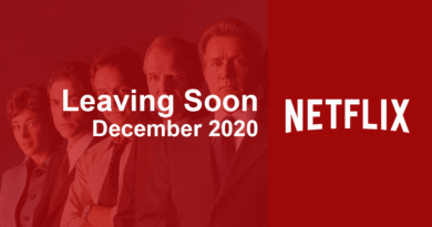 Movies & TV Series Leaving Netflix in December 2020