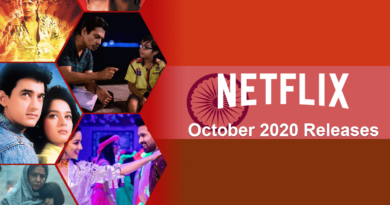New Indian Movies & TV Series on Netflix: October 2020